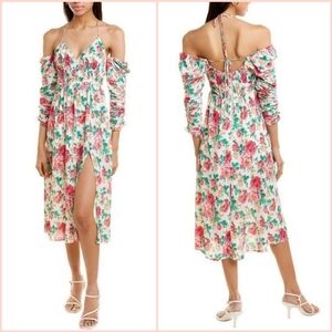 For Love And Lemons | Dresses | For Love And Lemons Bridget Midi Dress In  Wisteria Nwt | Poshmark